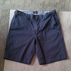 J. Crew Blue Flat Front Shorts Versatile Casual Wear